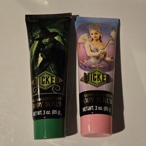 Wicked Body Scrub Set - Green and Pink